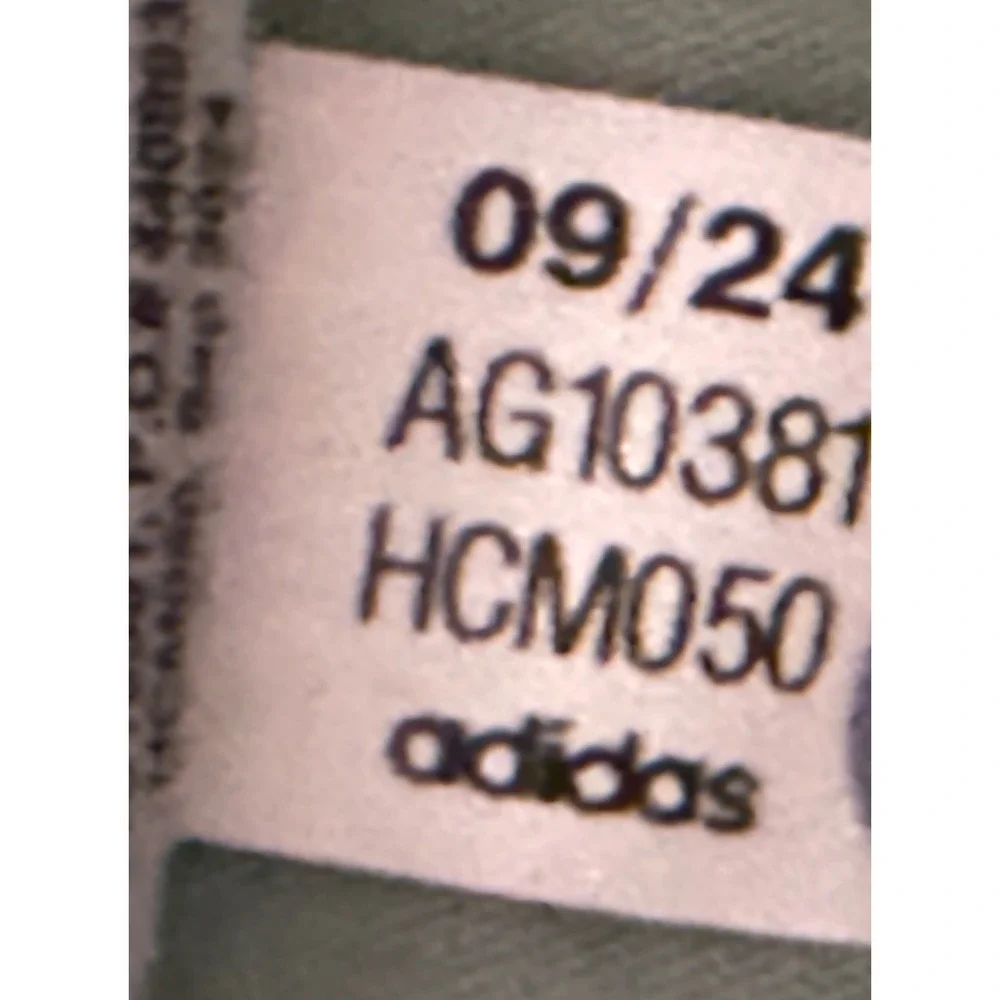 Adidas Kids Sage Green 3-Stripe Performance Athletic T-Shirt Size S 8 HCM050